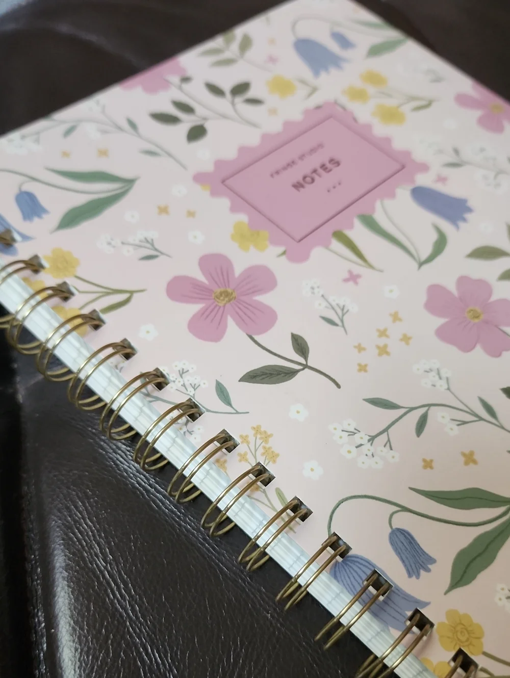 Brand New Fringe Pink Floral💐Spiral 📓 Notebook